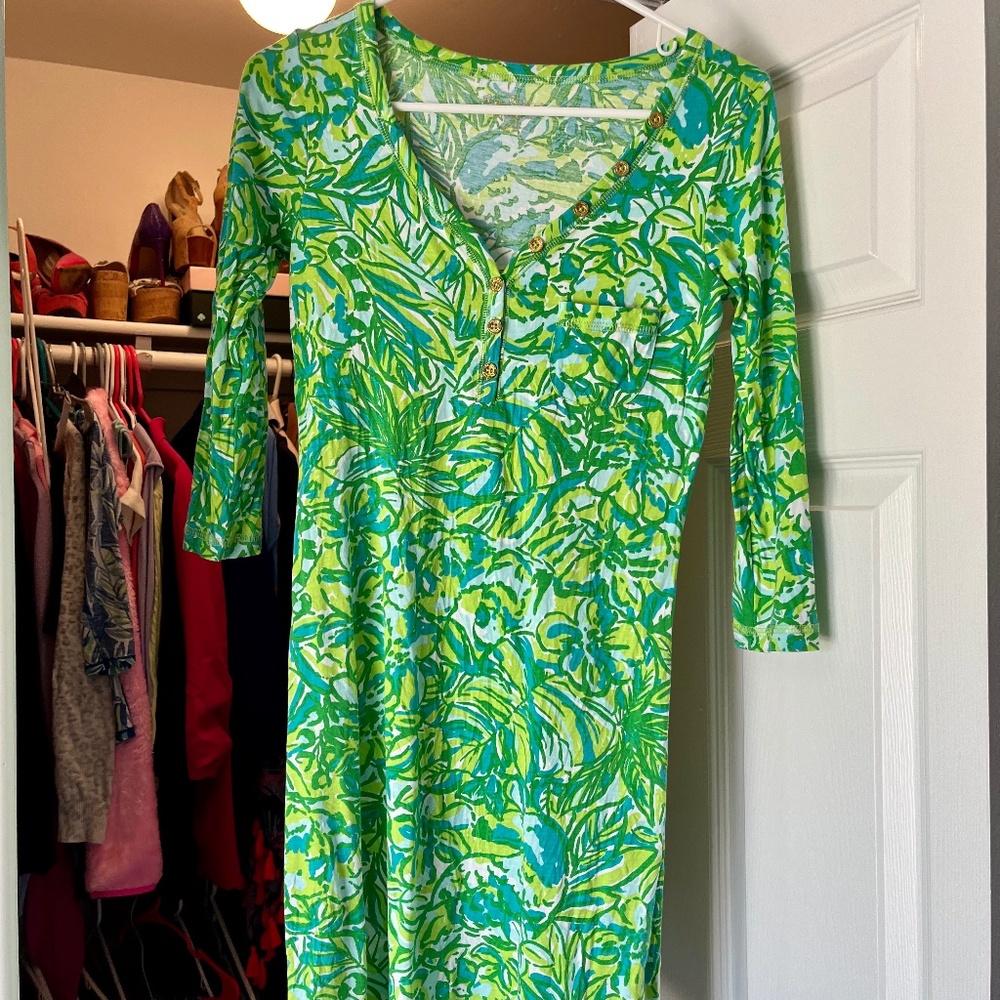 Lilly Pulitzer Green Dress